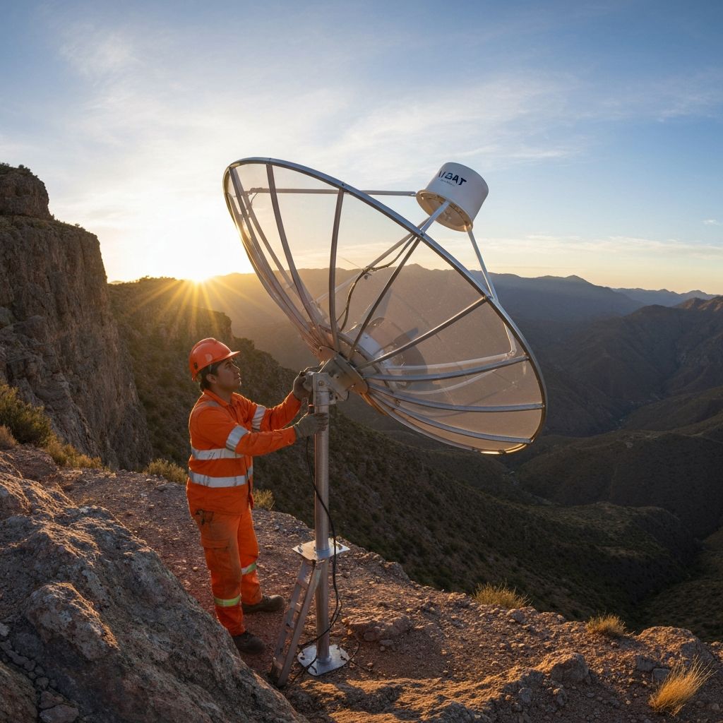 Infrastructure Réseau VSAT